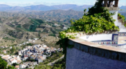 terrasse avec vue sur Iznate